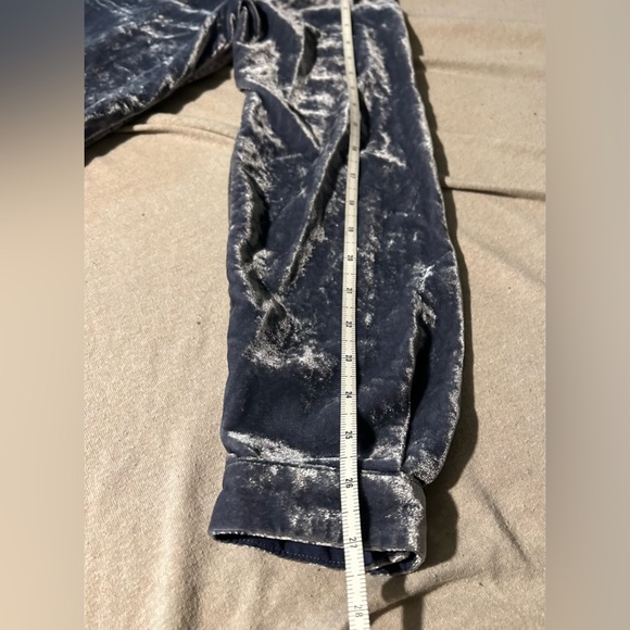 Anthropologie Velour Blouse Dress/ Blue/ Size S - Picture 7 of 8